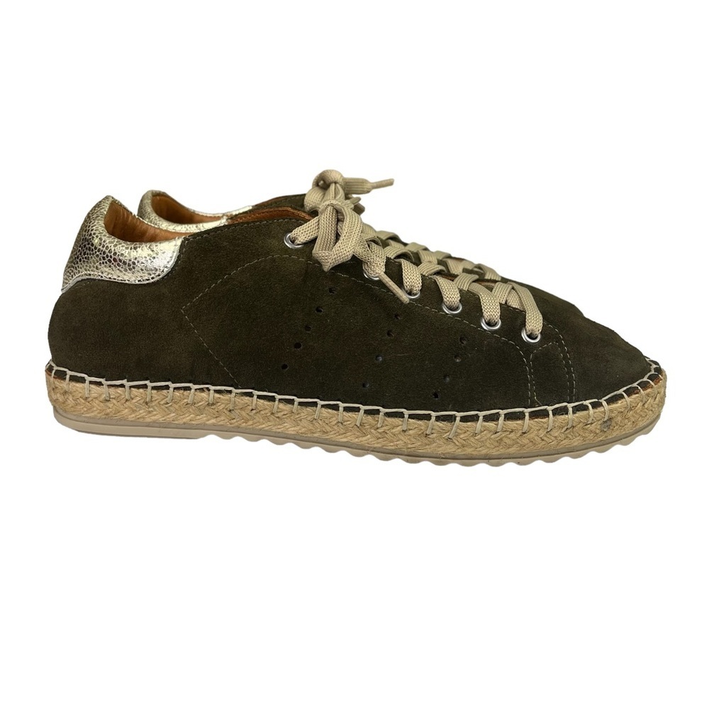 Bonavi Suede Espadrille Lace Up‎ Sneakers Women's EU 39 US 8.5-9